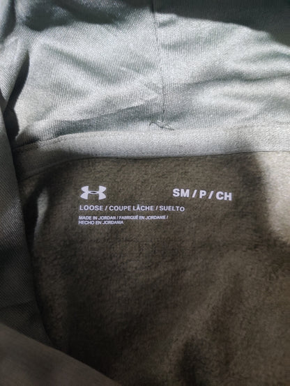 Under Armour Men Cotton Fleece Green Hoodie S