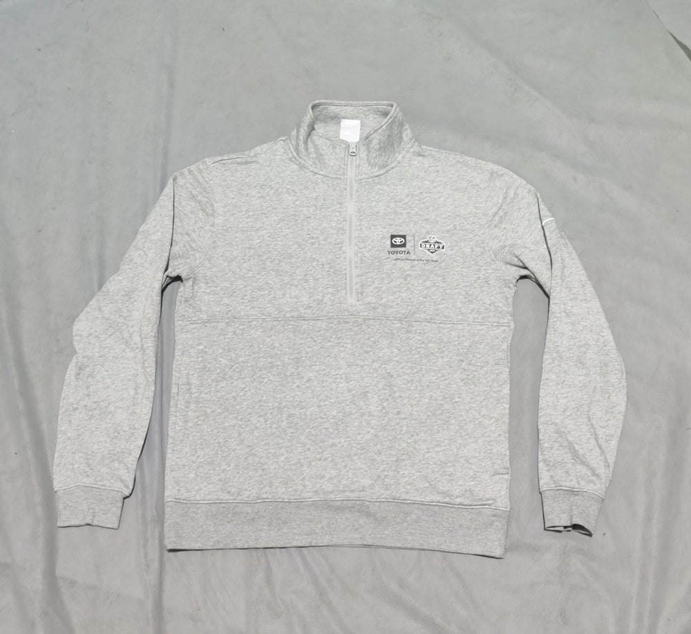 Nike Men Cotton Fleece Gray Sweatshirt M