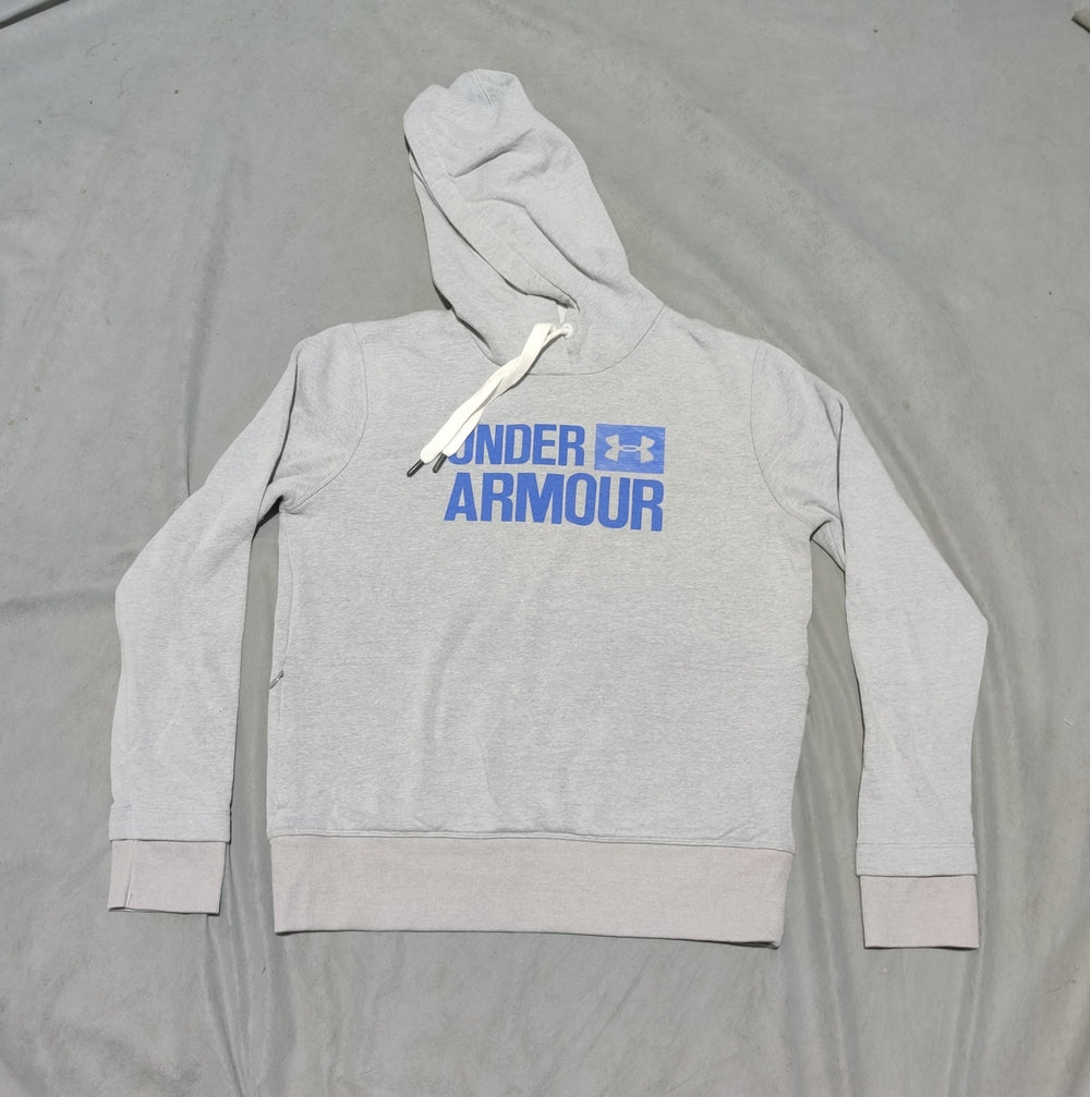 Under Armour Women Cotton Fleece Gray Hoodie S