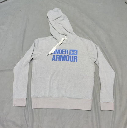 Under Armour Women Cotton Fleece Gray Hoodie S