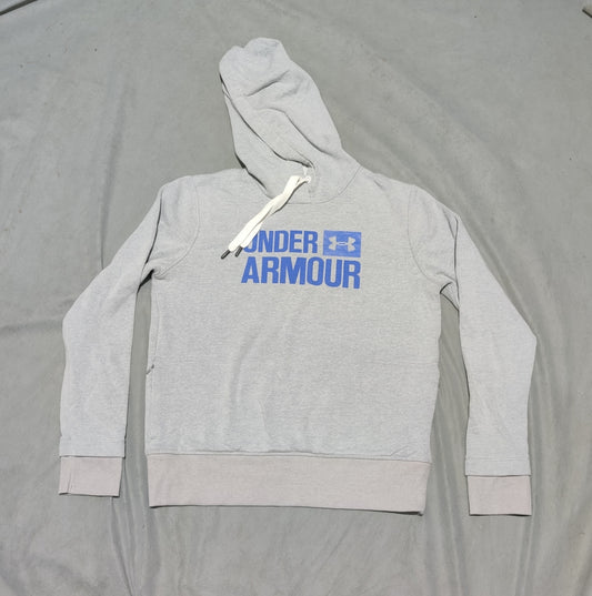 Under Armour Women Cotton Fleece Gray Hoodie S