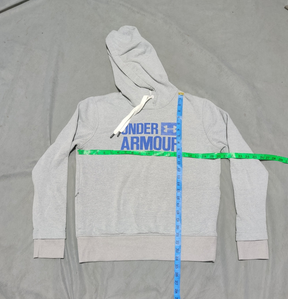Under Armour Women Cotton Fleece Gray Hoodie S