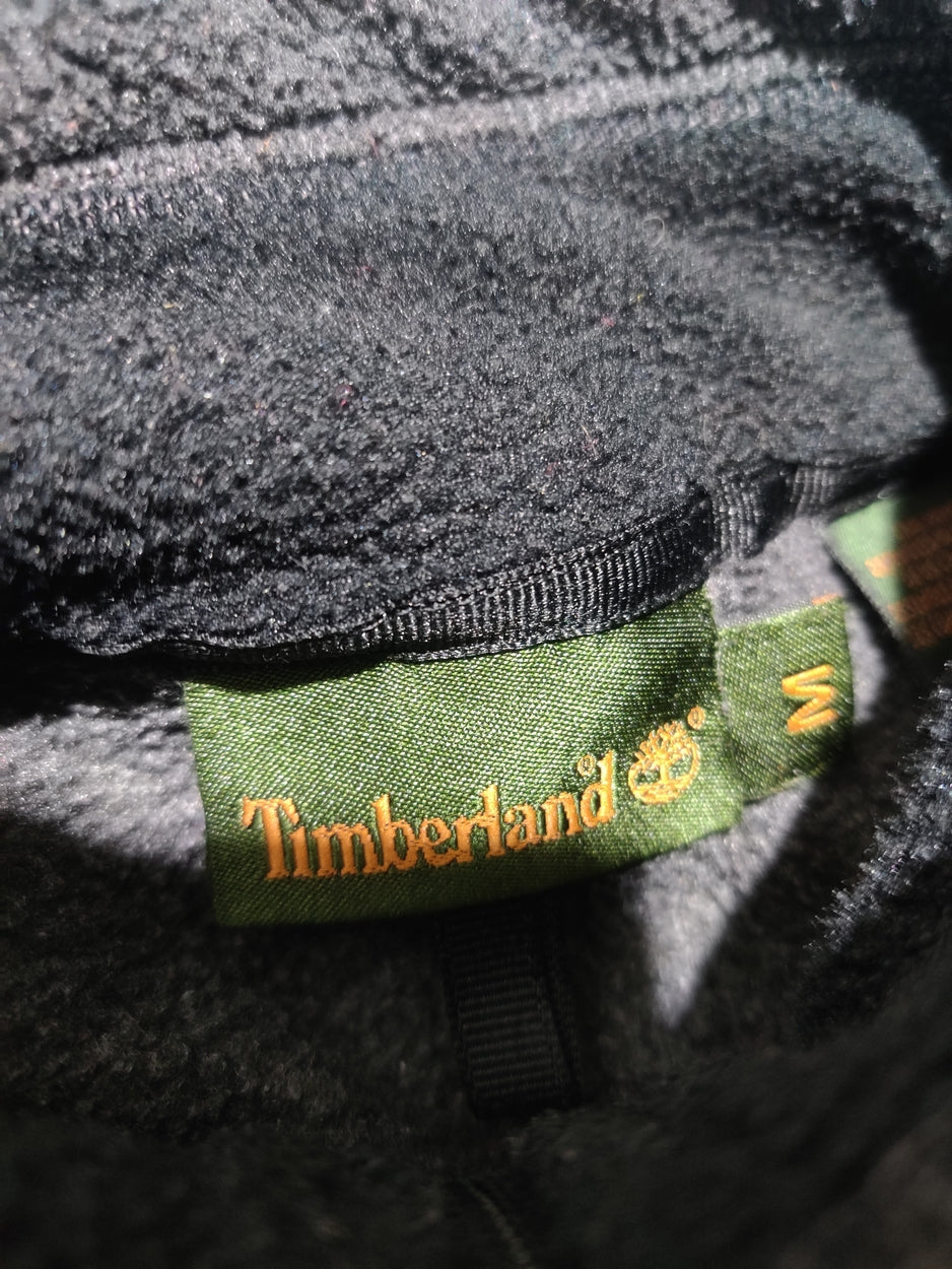 Timberland Women Cotton Fleece Gray Zipper M