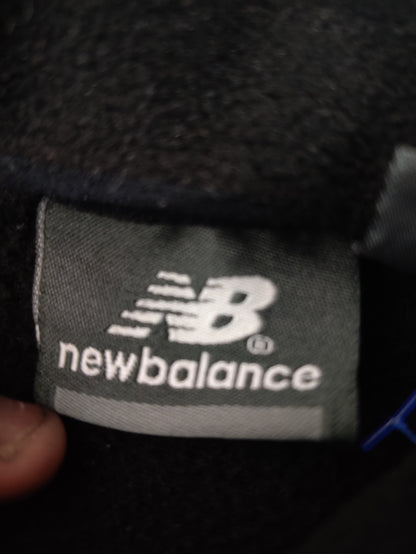 New Balance Women Cotton Fleece Black Zipper XL