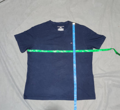 Tommy Hilfiger Men Blue Cotton T Shirt M