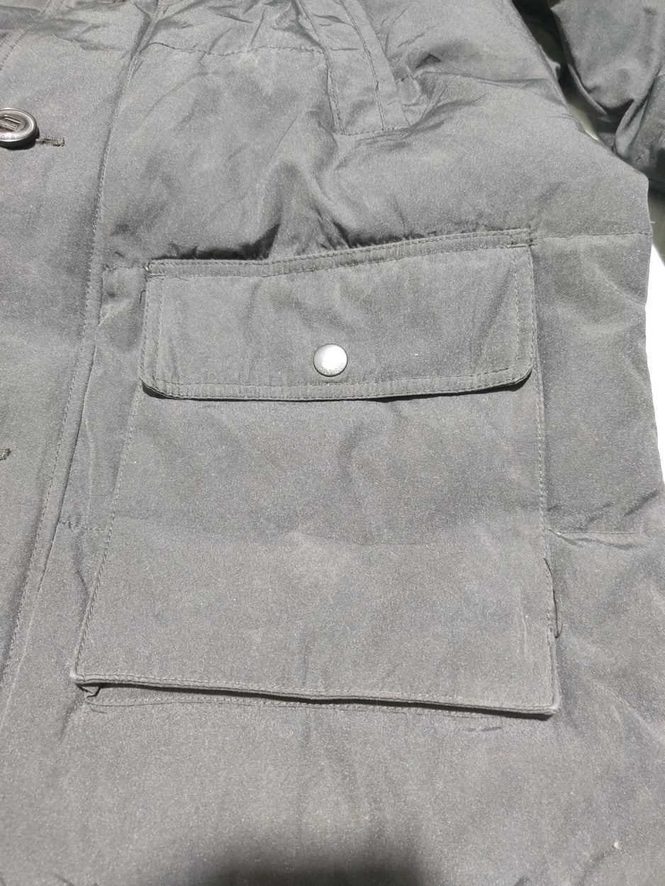 Tommy Hilfiger Men Black Puffer Jacket