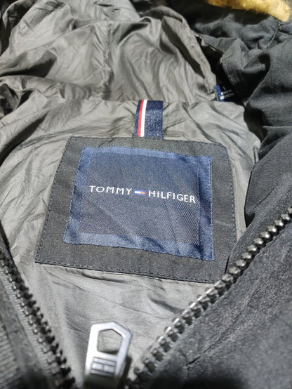 Tommy Hilfiger Men Black Puffer Jacket