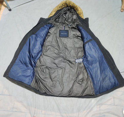 Tommy Hilfiger Men Black Puffer Jacket