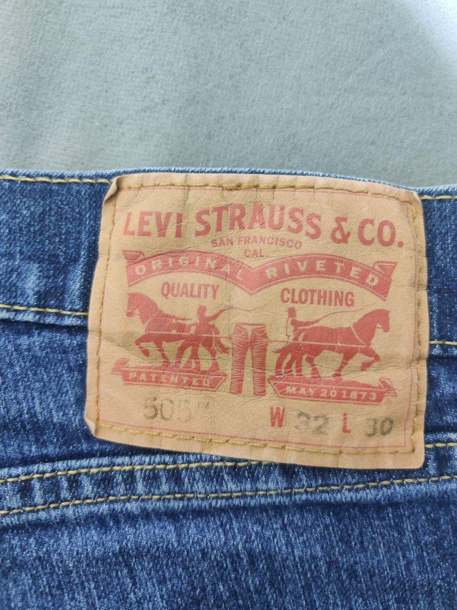 Levi's 505 Men Blue Denim Jeans