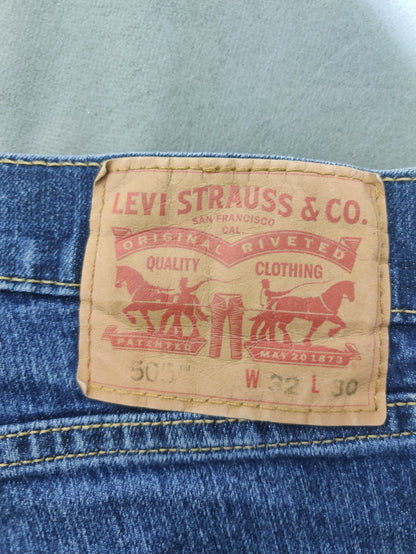 Levi's 505 Men Blue Denim Jeans