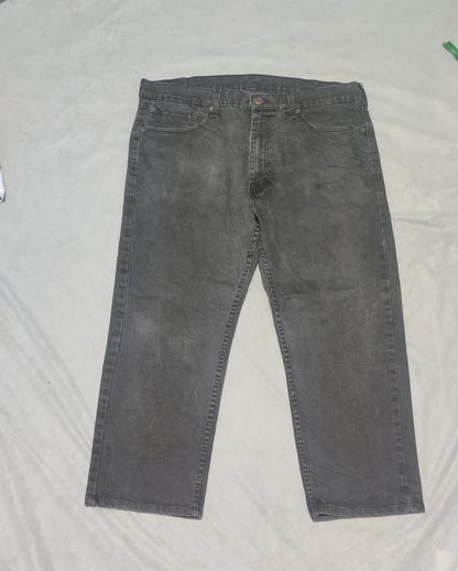 Levi's 505 Men Gray Denim Jeans