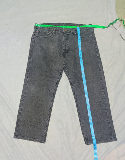 Levi's 505 Men Gray Denim Jeans