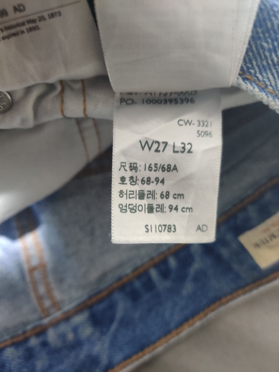 Levi's 501 Men Blue Denim Jeans