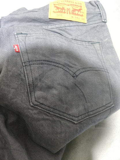Levi's 501 Men Gray Cotton Jeans
