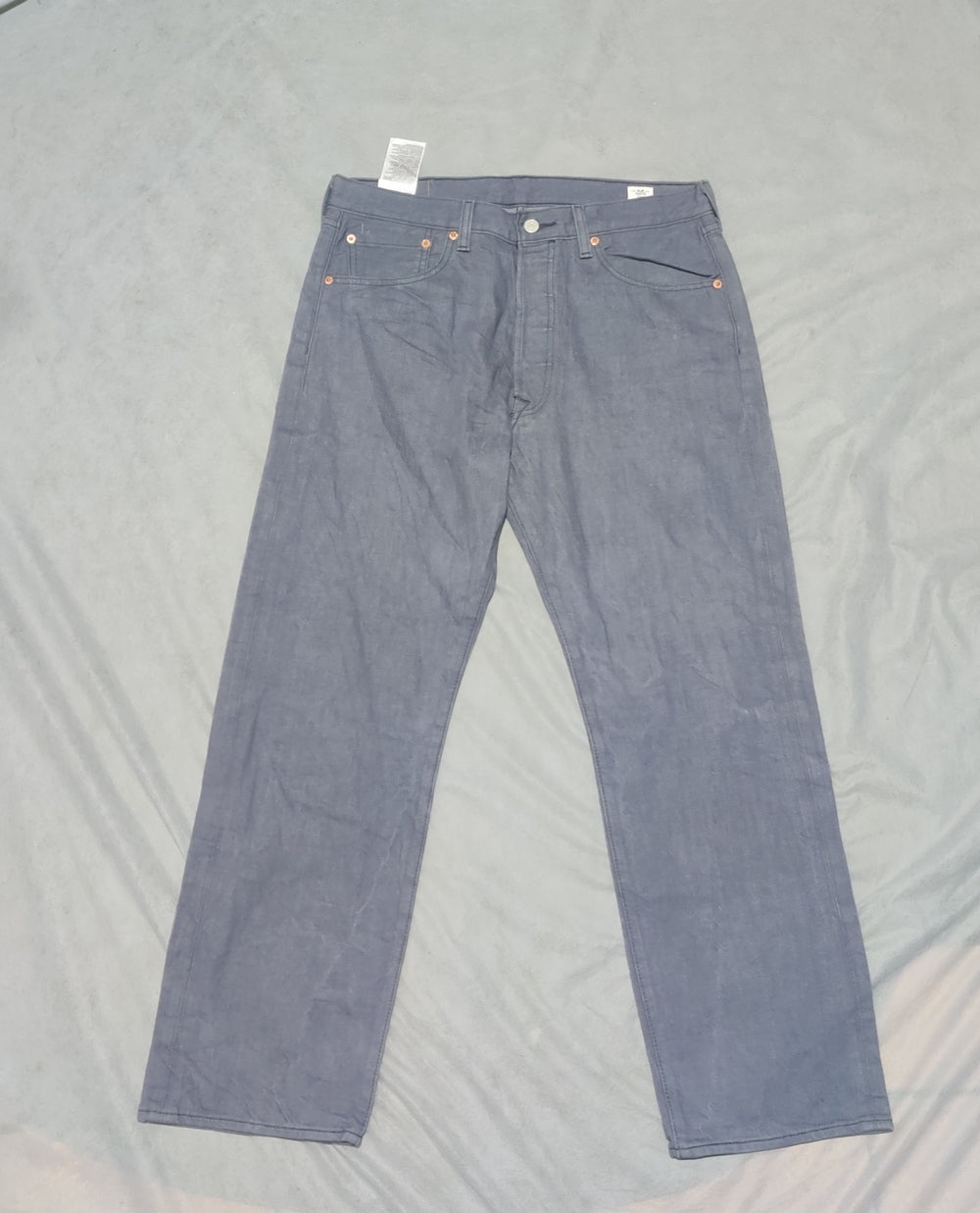 Levi's 501 Men Gray Cotton Jeans