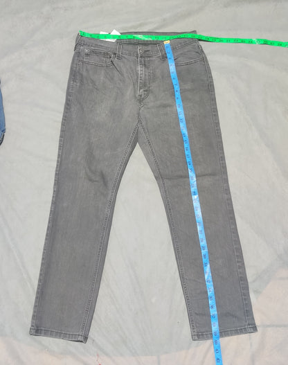 Levi's 541 Men Gray Denim Jeans L