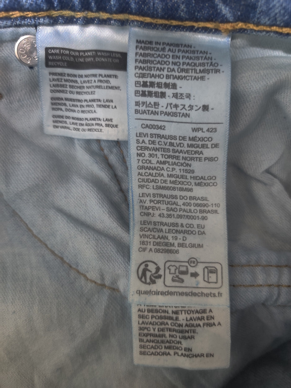 Levi's 511 Men Blue Denim Jeans L
