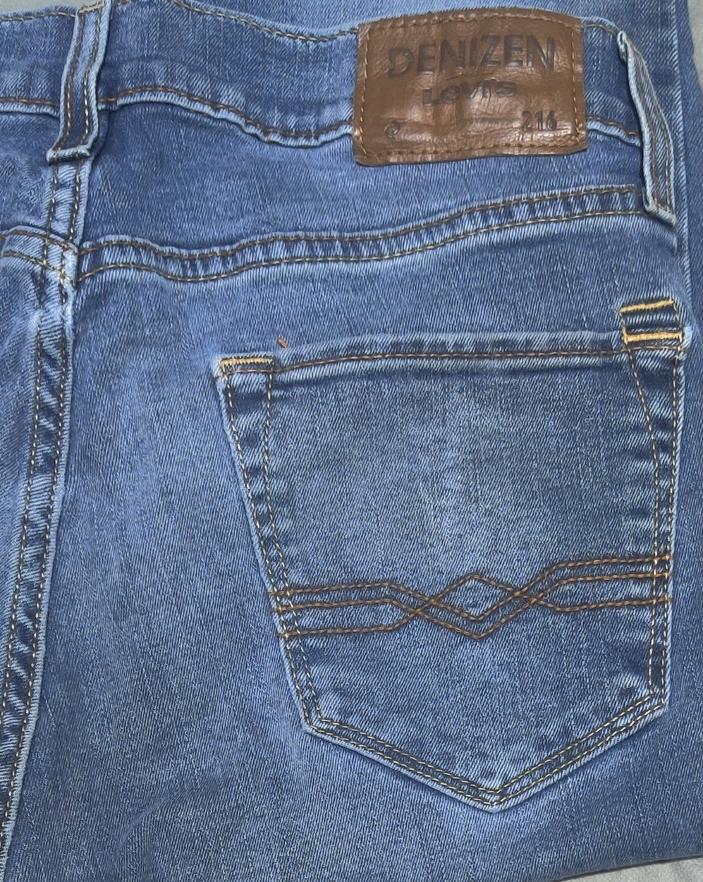 Levi's 216 Men Blue Denim Jeans M