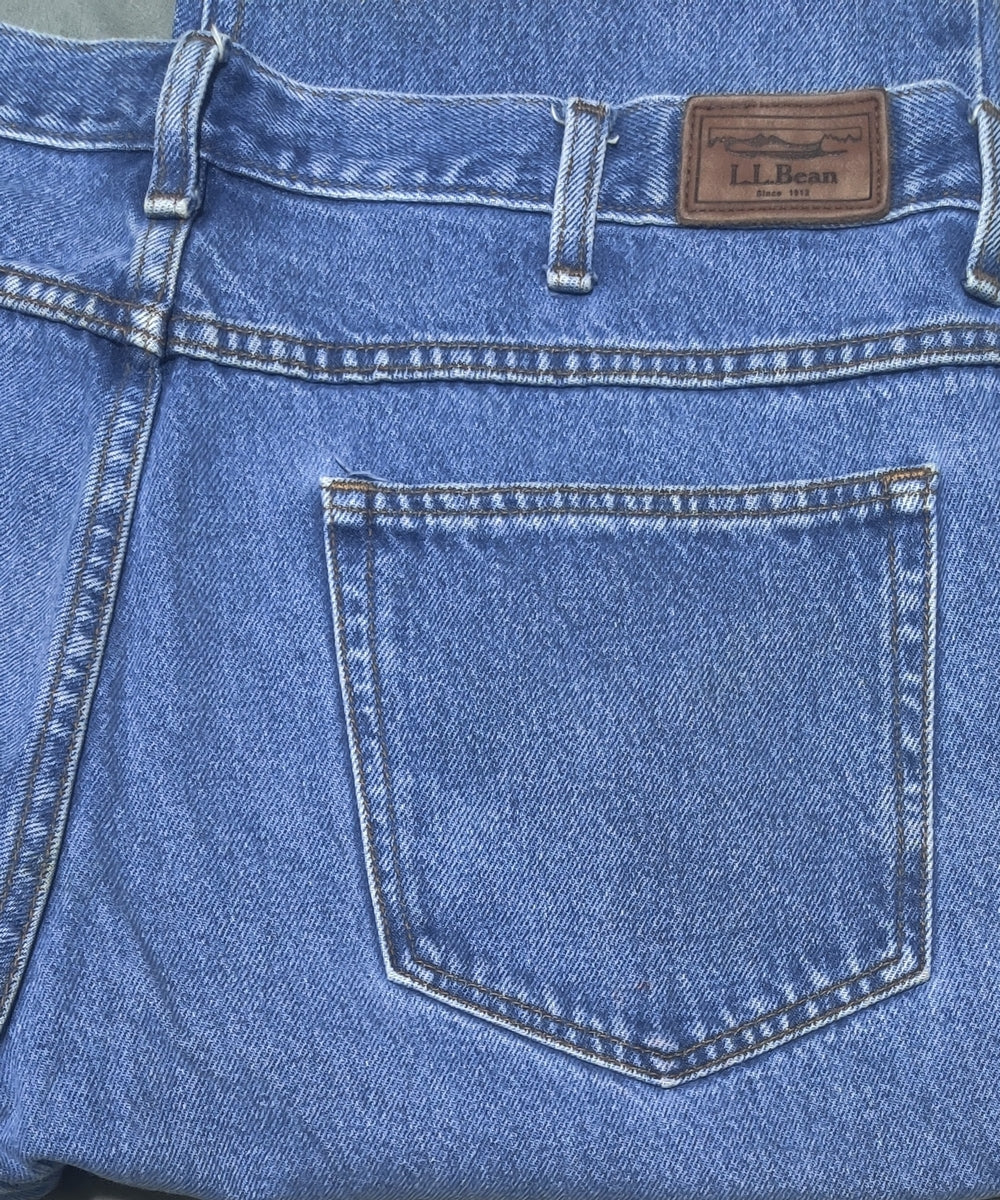 L.L.Bean Men Blue Denim Jeans XL