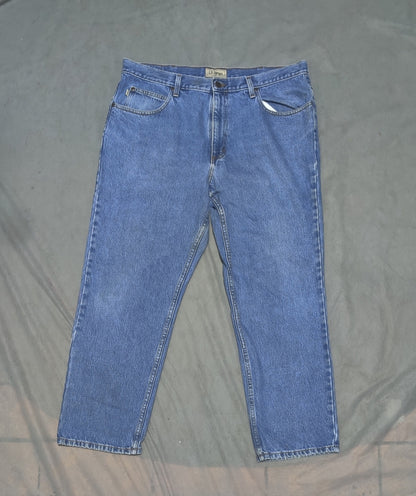 L.L.Bean Men Blue Denim Jeans XL
