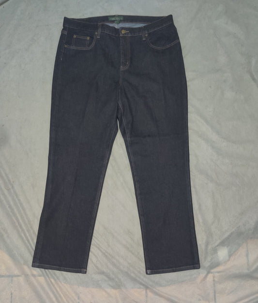 Polo Ralph Lauren Men Blue Denim Jeans XL