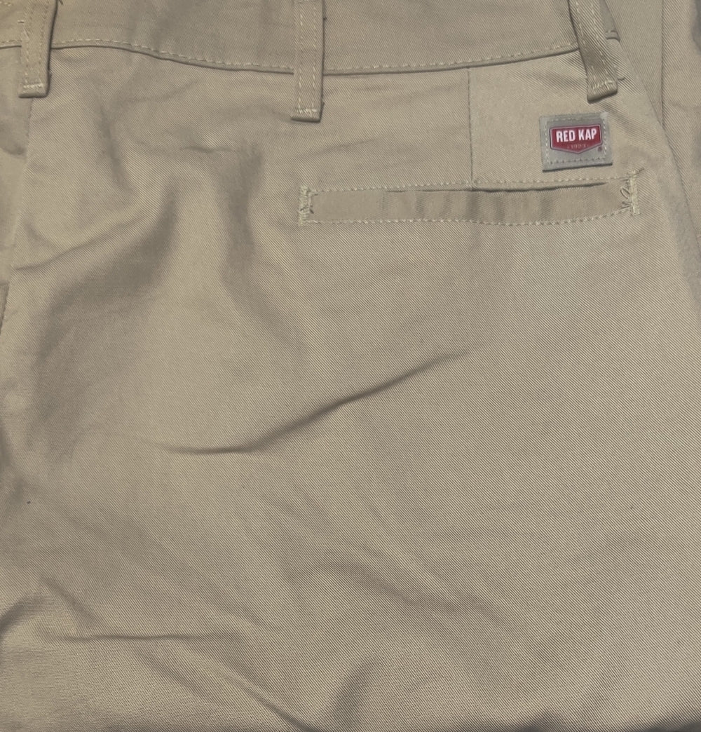 Red Cap Men Cream Cotton Cargo Pant  XL