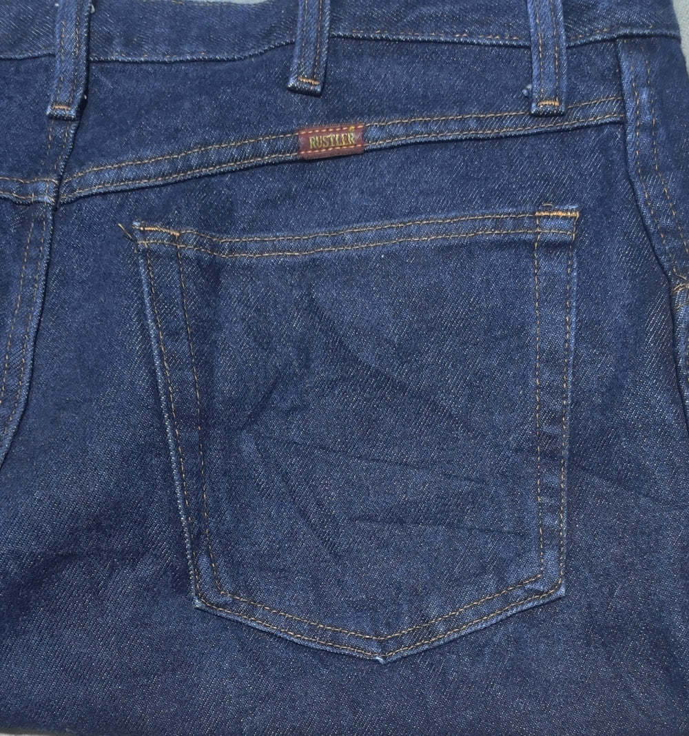 Rustler Men Blue Denim Jeans L