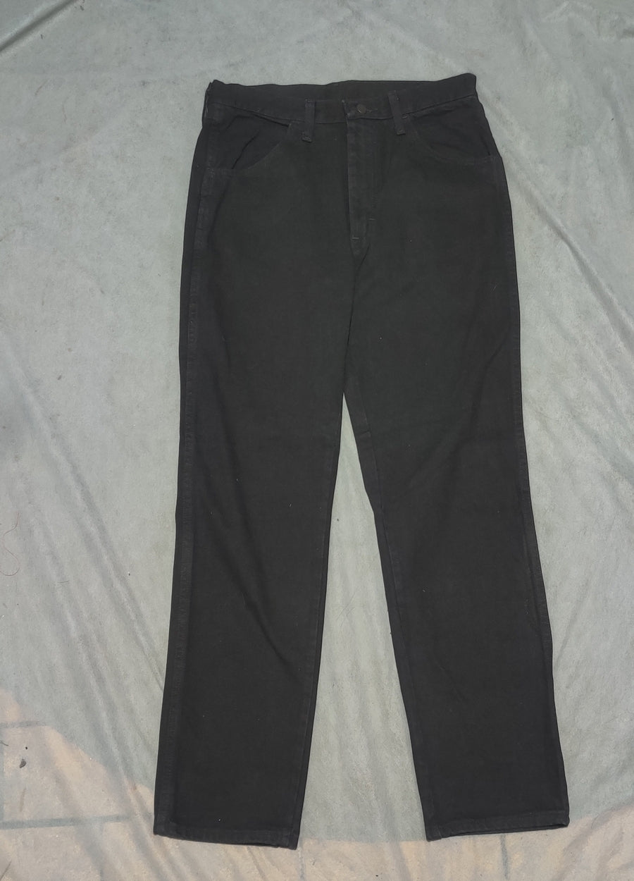 Rustler Men Black Denim Jeans M