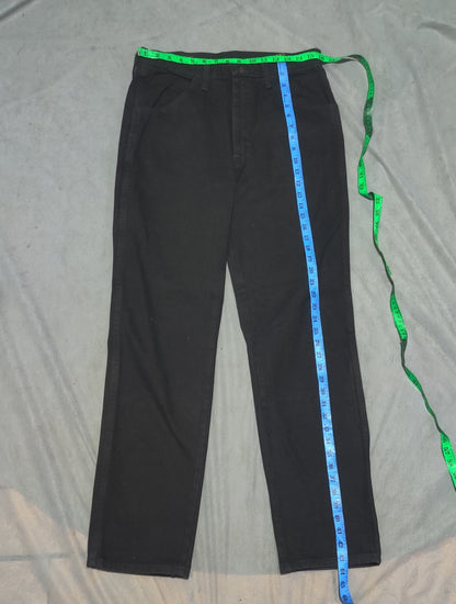 Rustler Men Black Denim Jeans M