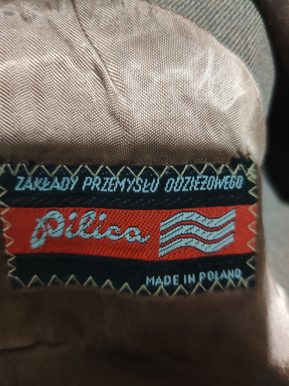 Pilica Men Cotton Brown Coat M