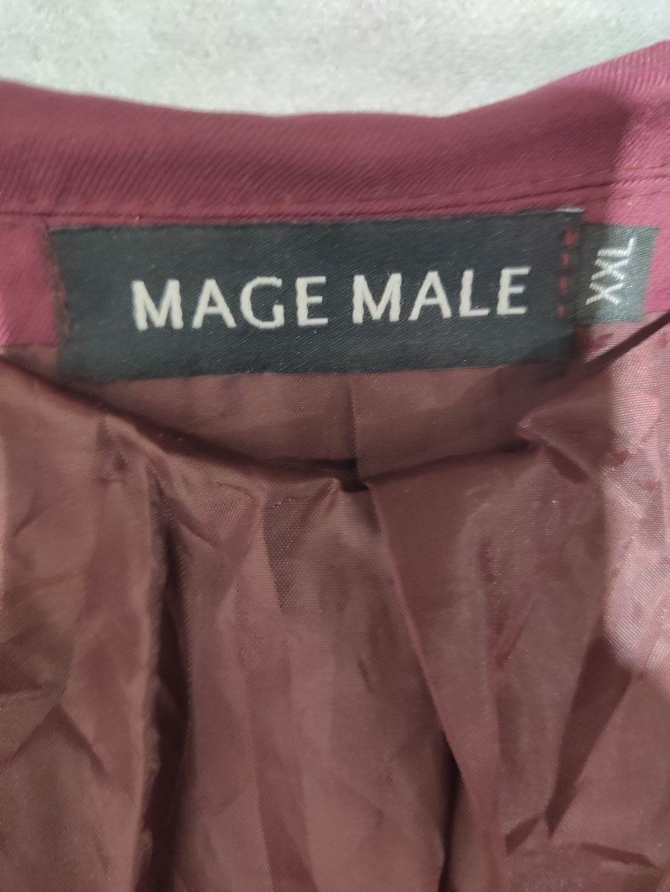 Mage Male Men Cotton Mahron Coat 2XL