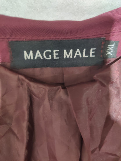 Mage Male Men Cotton Mahron Coat 2XL