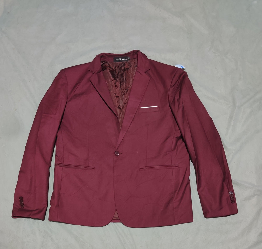 Mage Male Men Cotton Mahron Coat 2XL