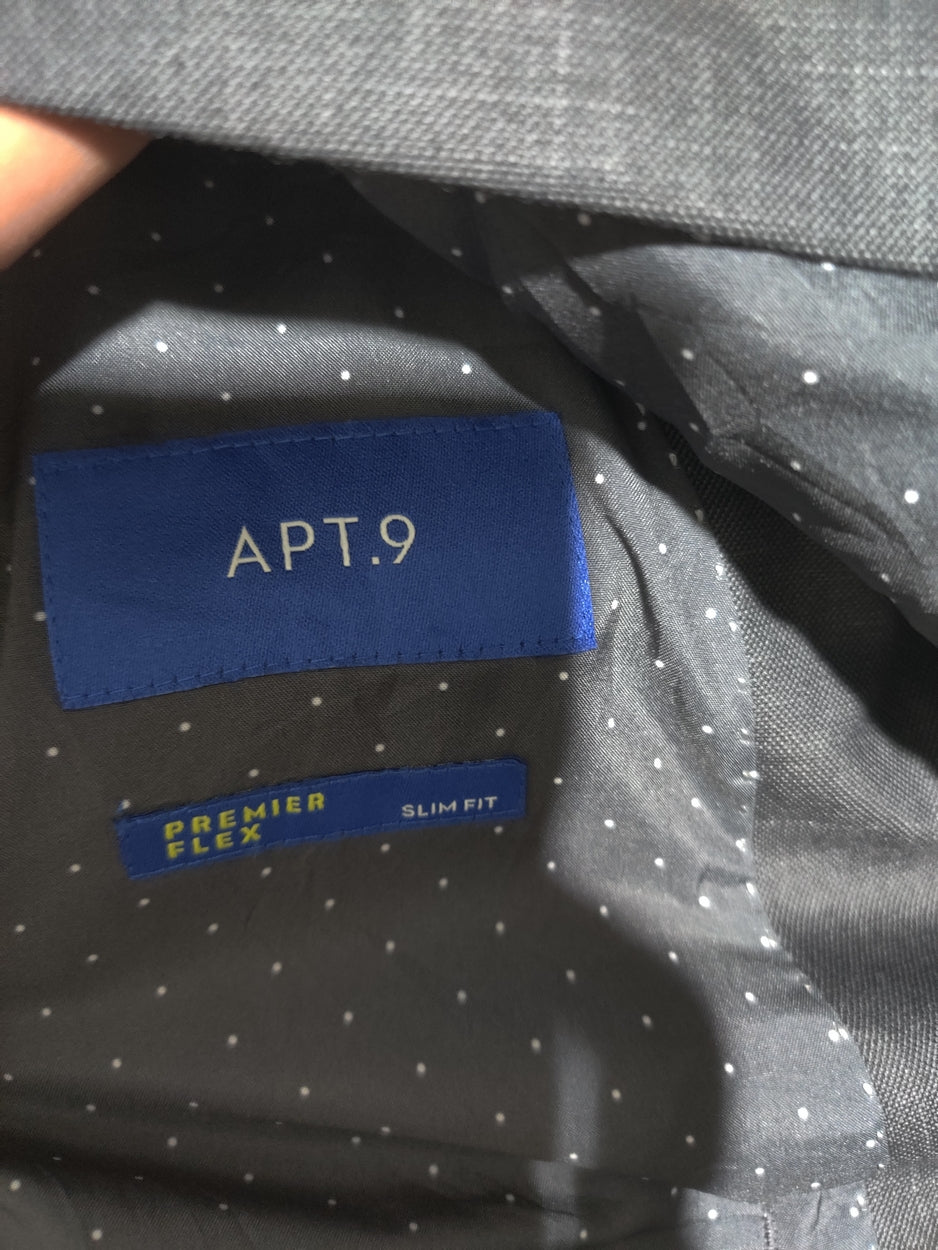 APT.9 Men Cotton Gray Coat M