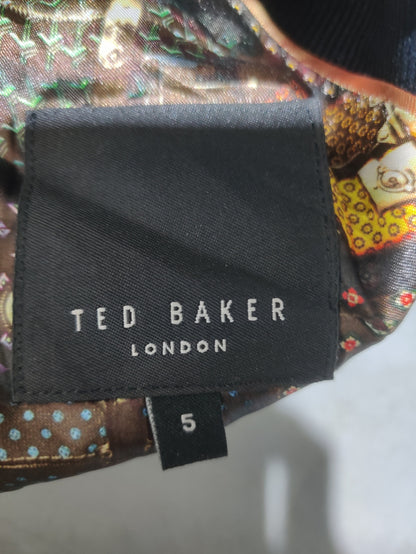 Ted Baker London Men Cotton Brown Coat S