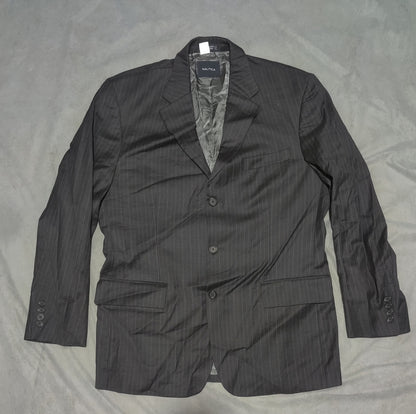 Nautica Men Cotton Gray Coat M