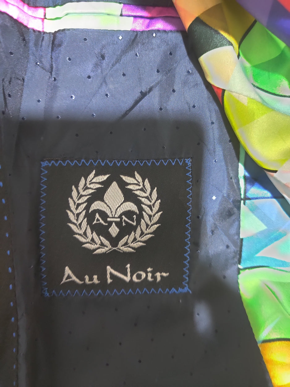 Au Noir Men Cotton Black Coat M
