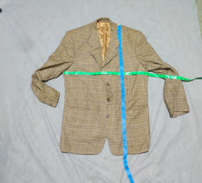 Bonanza Men Cotton Brown Coat M