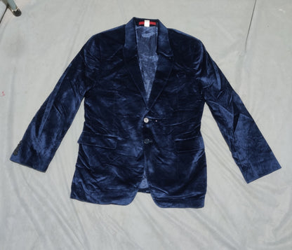 Paul Smith Men Valvet Blue Coat S