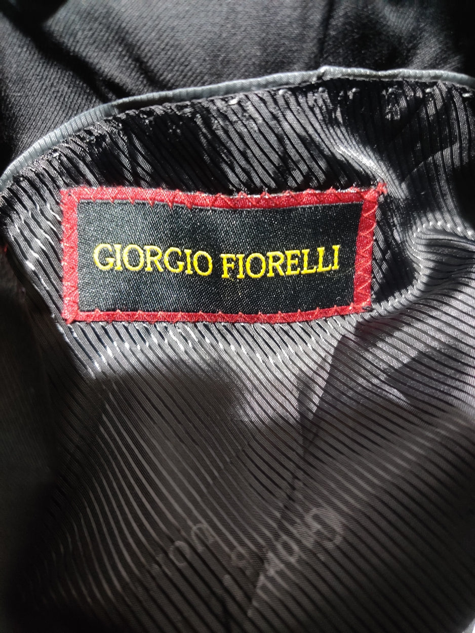 Giorgio Fiorelli Men Cotton Black Coat M