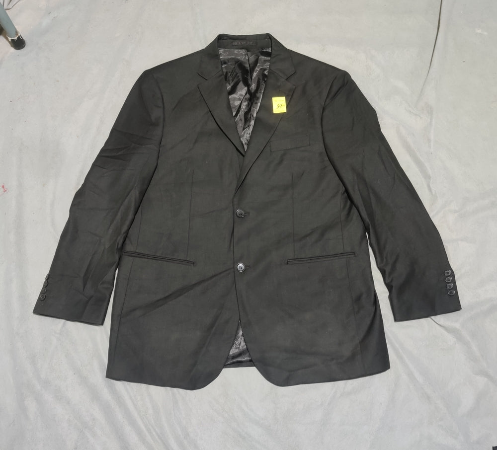 Giorgio Fiorelli Men Cotton Black Coat M