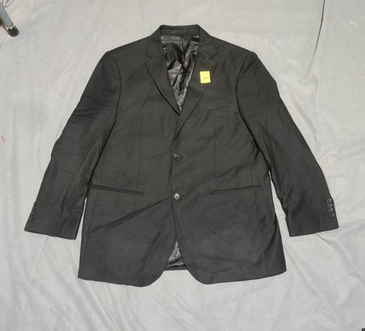 Giorgio Fiorelli Men Cotton Black Coat M