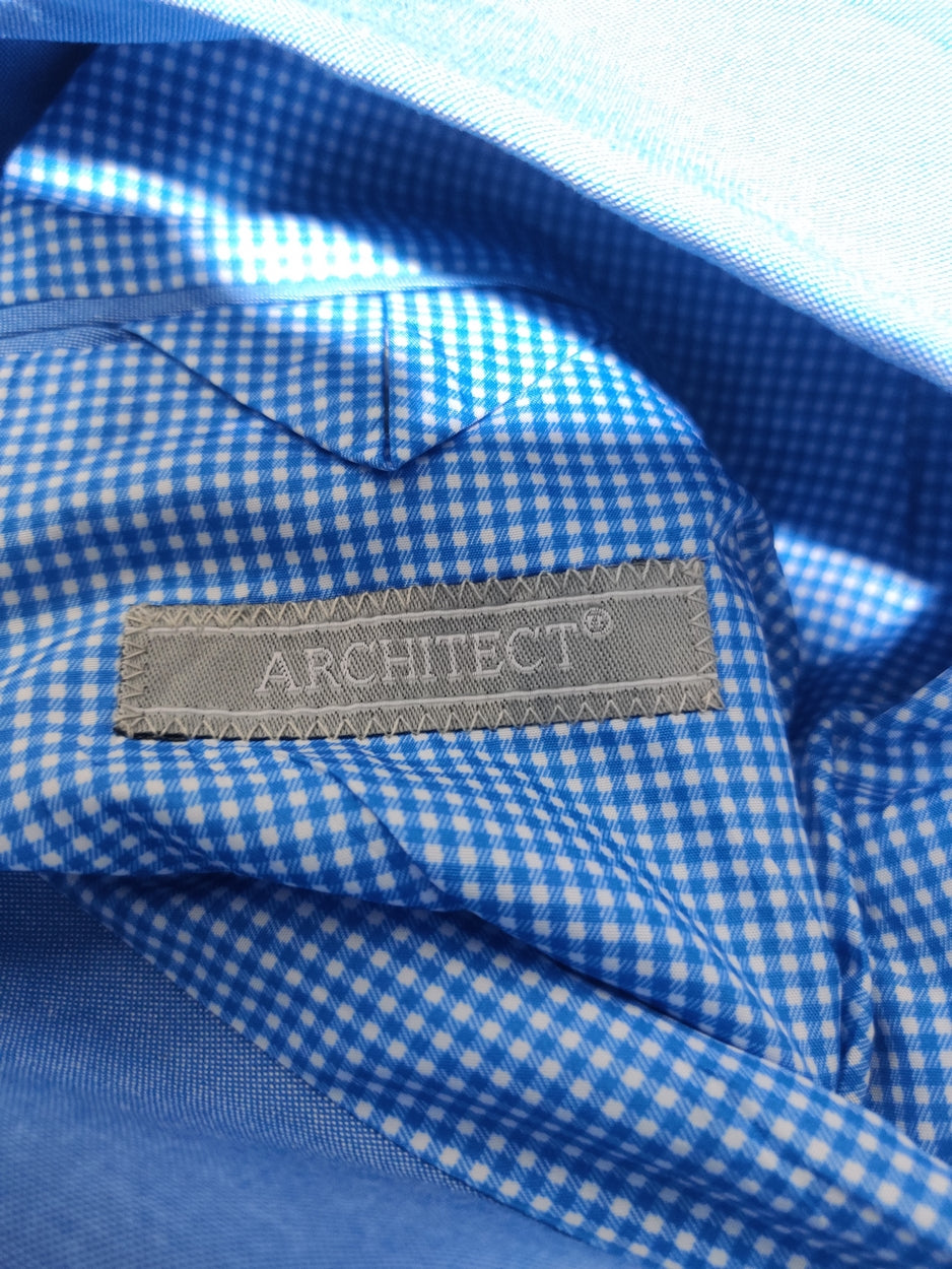 Architect Men Cotton Blue Coat M