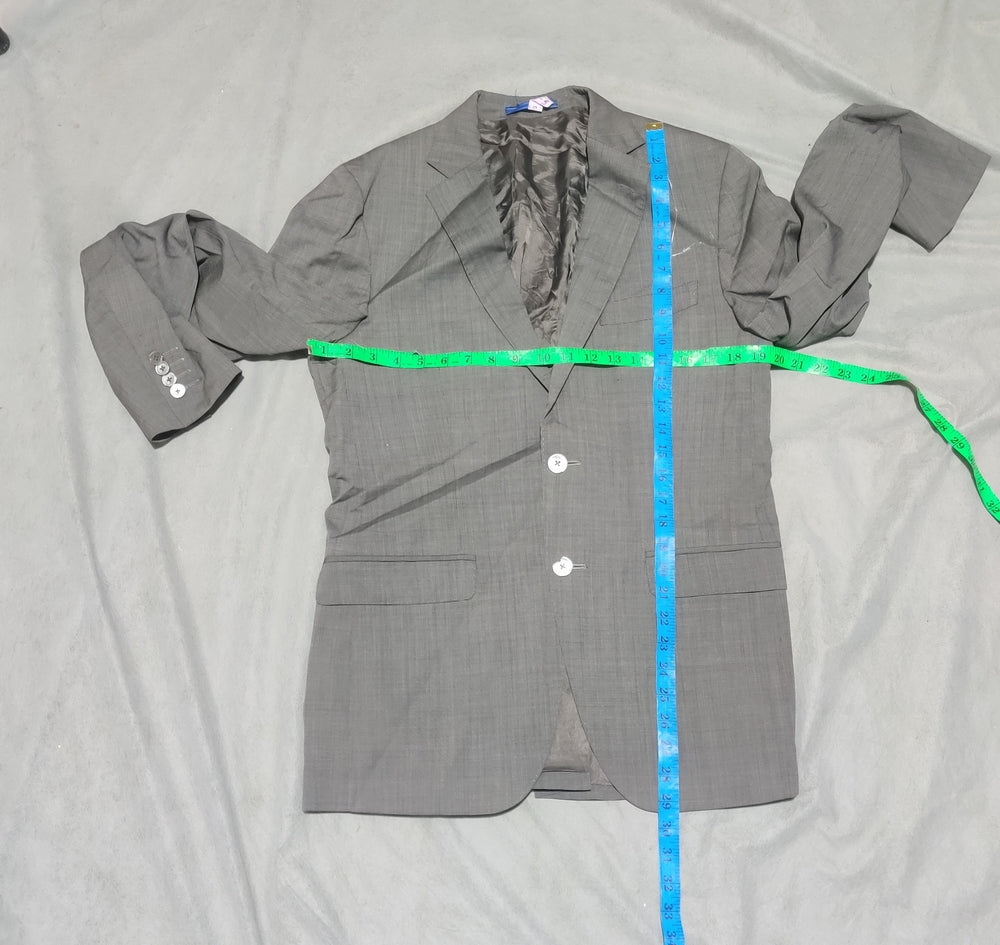 Massimo Dutti Men Cotton Gray Coat M