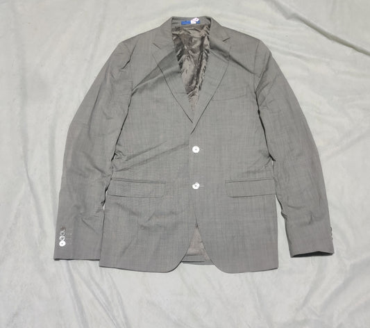 Massimo Dutti Men Cotton Gray Coat M