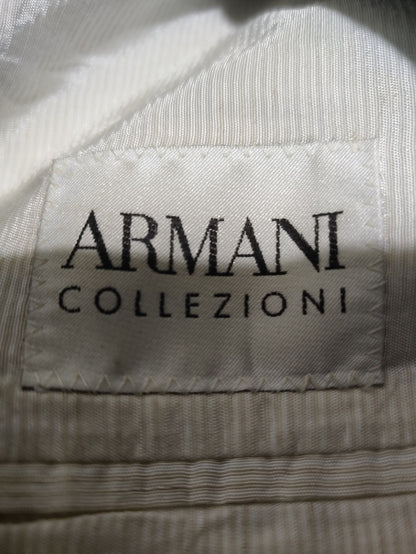 Armani Men Cotton Black Coat M