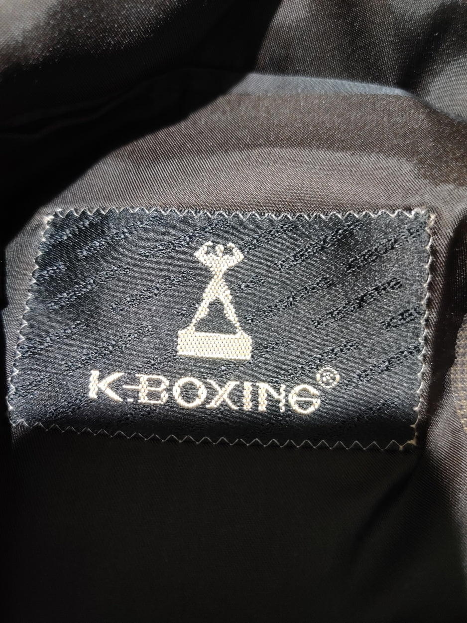 K Boxing Men Cotton Brown Coat M