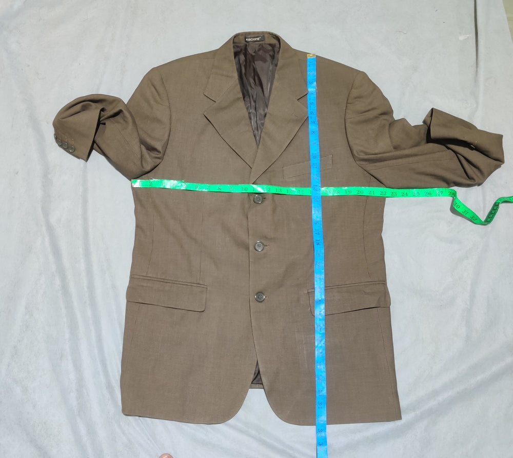 K Boxing Men Cotton Brown Coat M