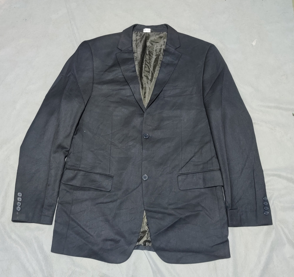 Micro Tech Men Cotton Black Coat M