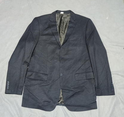 Micro Tech Men Cotton Black Coat M